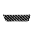 Car Carbon Fiber Armrest Box Decorative Sticker for Audi A6L / A7 2019-, Left and Right Drive Universal, Armrest Box