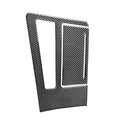Car Carbon Fiber Gear Panel Decorative Sticker for Audi A6L / A7 2019-, Left Drive, Gear Panel, Left Drive