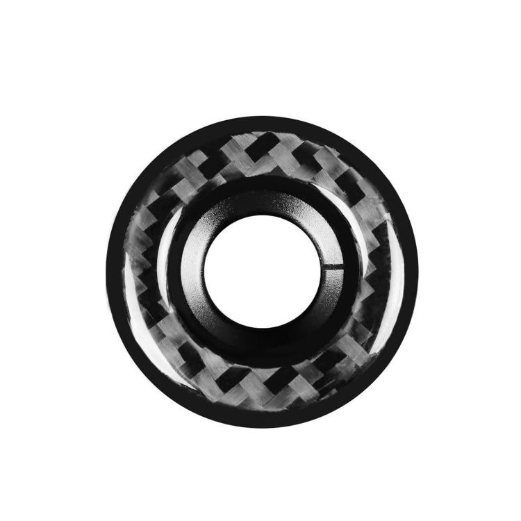 Car Carbon Fiber Ignition Ring Decorative Sticker for Volkswagen Beetle 2012-2019, Left and Right Drive Universal, Ignition Ring