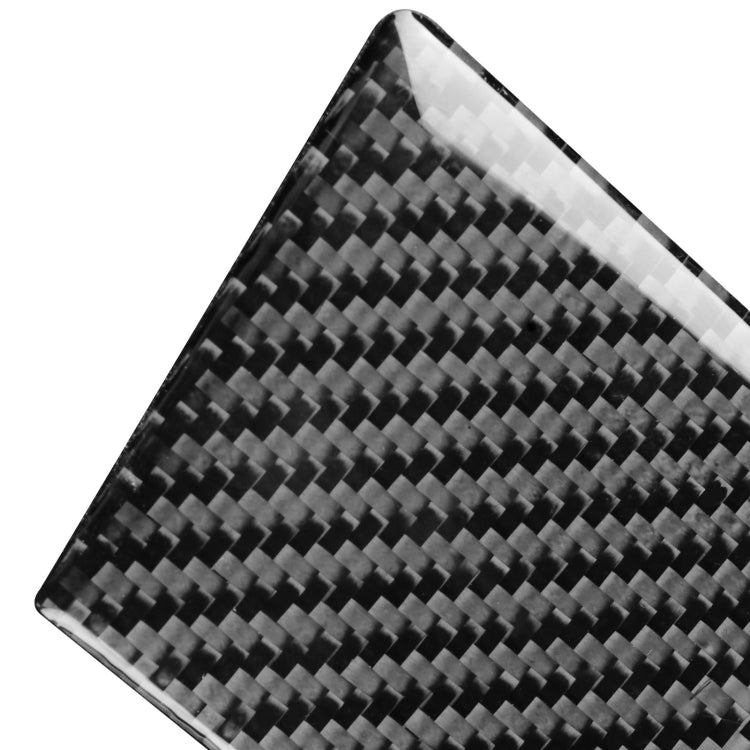 Car Carbon Fiber Glass Lift Panel Decorative Sticker for Volkswagen Beetle 2012-2019, Left Drive, Glass Lift Panel, Left Drive