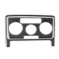 Car Carbon Fiber Air Conditioning CD Panel Decorative Sticker for Volkswagen Beetle 2012-2019, Left and Right Drive Universal, Air Conditioning CD Panel