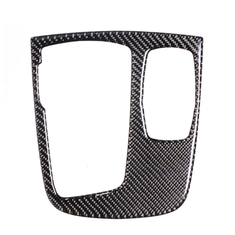 Car Carbon Fiber Central Shift Panel Cover Decorative Sticker for BMW G11 / G12 2016-, Left Drive, Central Shift Panel Cover, Left Drive