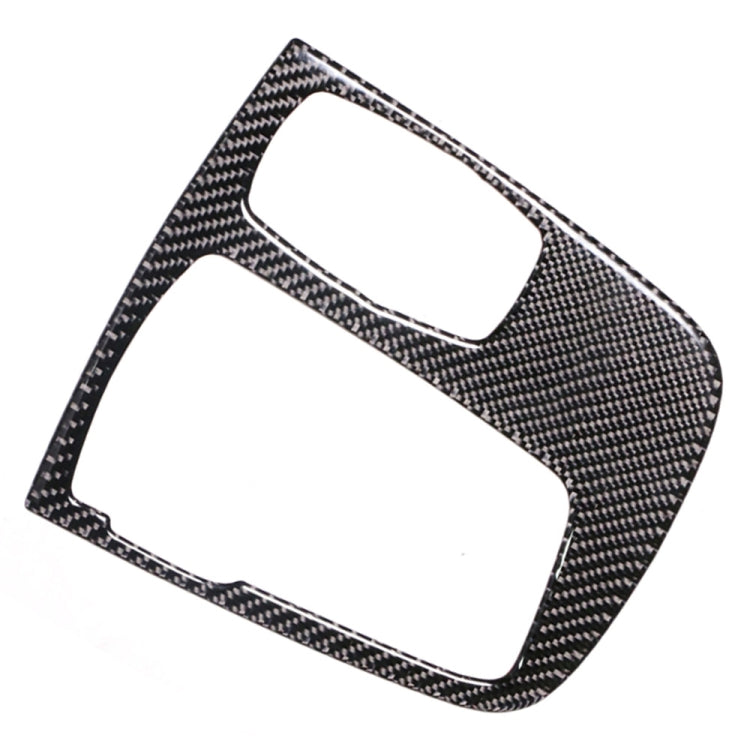 Car Carbon Fiber Central Shift Panel Cover Decorative Sticker for BMW G11 / G12 2016-, Left Drive, Central Shift Panel Cover, Left Drive