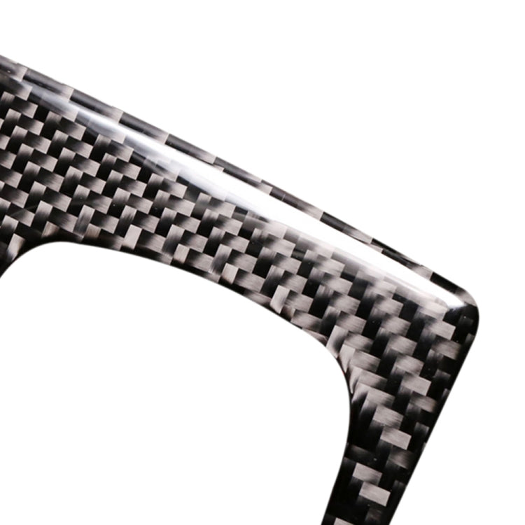 Car Carbon Fiber Central Shift Panel Cover Decorative Sticker for BMW G11 / G12 2016-, Left Drive, Central Shift Panel Cover, Left Drive