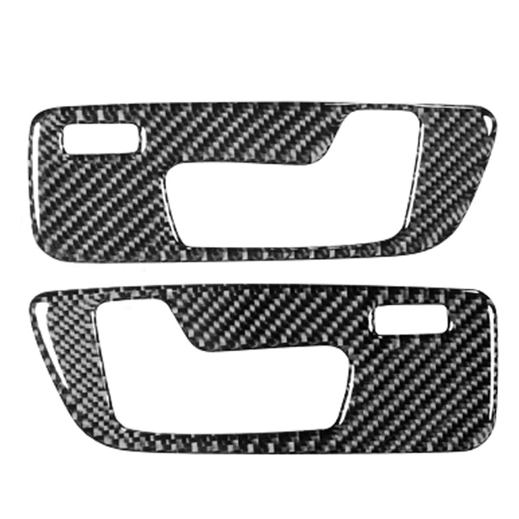 Car Carbon Fiber M High Performance Door Handle B Decorative Sticker for BMW G01 X3 2018-2020 / G02 X4 2019-2020, Left and Right Drive Universal, Door Handle B