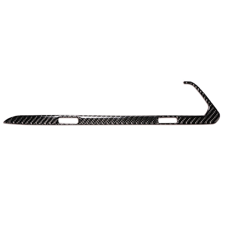Car Carbon Fiber Air Conditioner CD Control Panel M Performance Decorative Sticker for BMW G01 X3 2018-2020 / G02 X4 2019-2020, Left Drive, Air Conditioner CD Control Panel  B