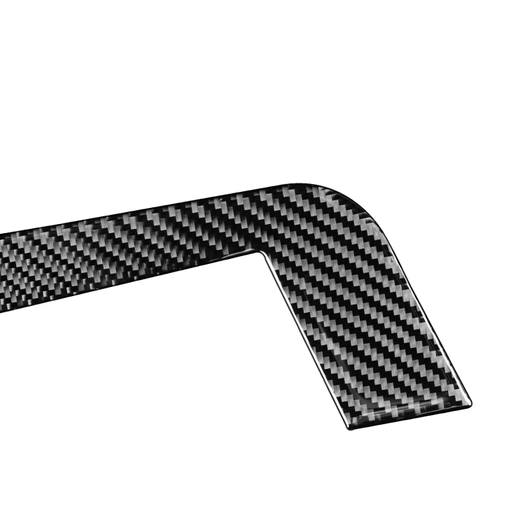 2 PCS / Set Carbon Fiber Car Central Control Gear Side Decorative Sticker for Toyota Tundra 2014-2018, Left Right Driving, Central Control Gear Side