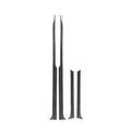 4 PCS / Set Carbon Fiber Car Door Panel Decorative Sticker for Toyota Tundra 2014-2018, Left Right Driving, Door Panel