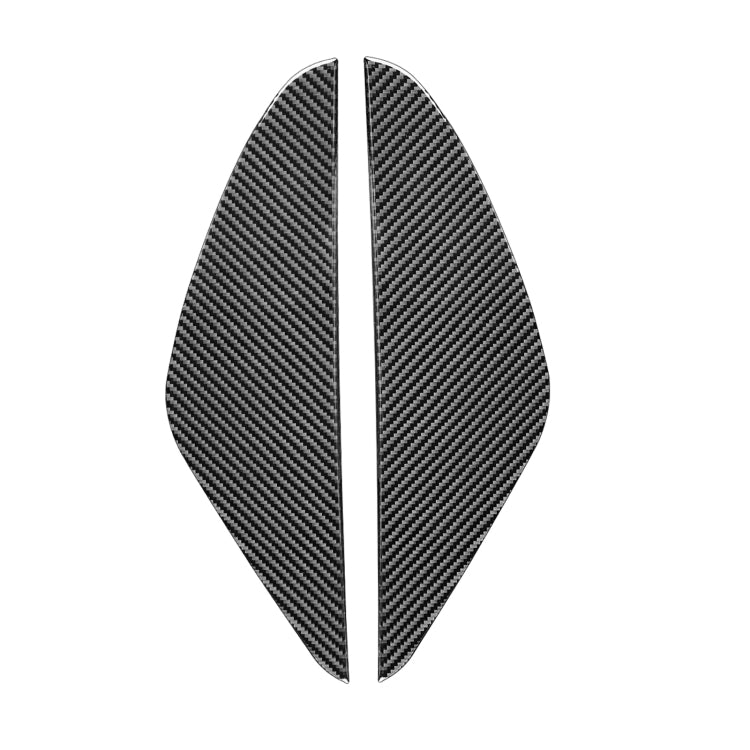 2 PCS / Set Carbon Fiber Car Door Anti-collision Cushion Decorative Sticker for Toyota Tundra 2014-2018, Left Right Driving, Door Anti-collision Cushion
