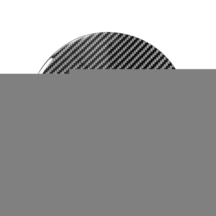 Carbon Fiber Car Fuel Tank Cover Decorative Sticker for Toyota Tundra 2014-2018, Left Right Driving Universal, Fuel Tank Cover