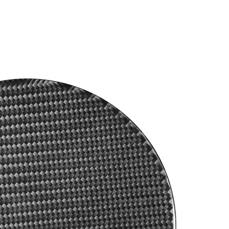 Carbon Fiber Car Fuel Tank Cover Decorative Sticker for Toyota Tundra 2014-2018, Left Right Driving Universal, Fuel Tank Cover