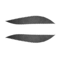 2 PCS / Set Carbon Fiber Car Lamp Eyebrow Decorative Sticker for Honda Civic 2001-2003, Drop Glue Version, For Honda Civic 2001-2003