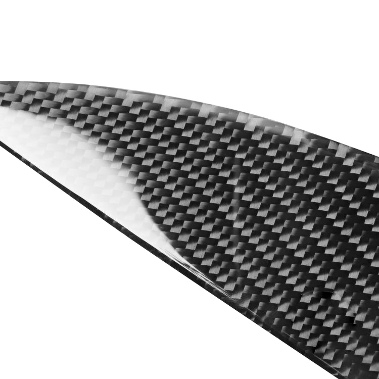 2 PCS / Set Carbon Fiber Car Lamp Eyebrow Decorative Sticker for Honda Civic 2001-2003, Drop Glue Version, For Honda Civic 2001-2003