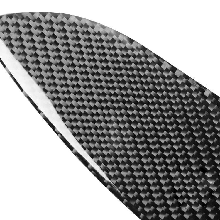 2 PCS / Set Carbon Fiber Car Lamp Eyebrow Decorative Sticker for Honda Civic 1999-1900, Drop Glue Version, For Honda Civic 1999-1900
