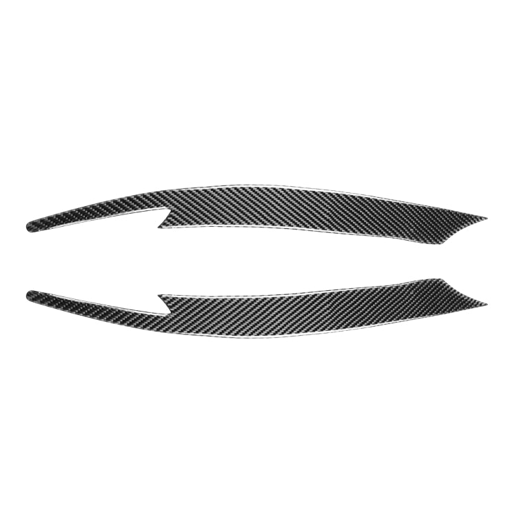 2 PCS / Set Carbon Fiber Car Lamp Eyebrow Decorative Sticker for Subaru Impreza/WRX 10th Generation 2008-2011, Drop Glue Version, For Subaru Impreza