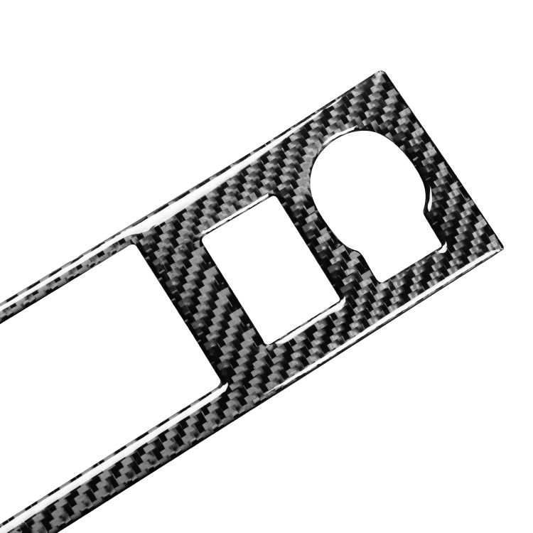 2 PCS / Set Carbon Fiber Car Cigarette Lighter Panel Decorative Sticker for Toyota 4Runner 2010-2020, Cigarette Lighter Panel