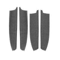 4 PCS / Set Carbon Fiber Car Door Inner Armrest Decorative Sticker for Toyota 4Runner 2010-2020, Door Inner Armrest