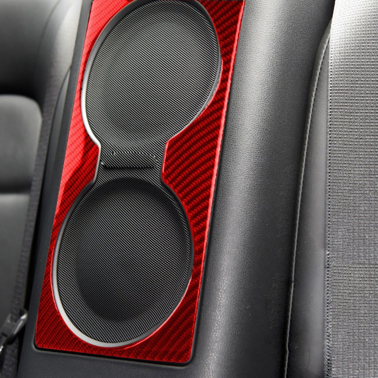 Carbon Fiber Car Rear Seat Speaker Decorative Sticker for Nissan GTR R35 2008-2016, Left and Right Driving Universal, Seat Speaker
