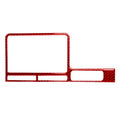 Carbon Fiber Car Navigation Display Frame Decorative Sticker for Nissan GTR R35 2008-2016, Right Driving, Navigation Display Frame, Right Driving