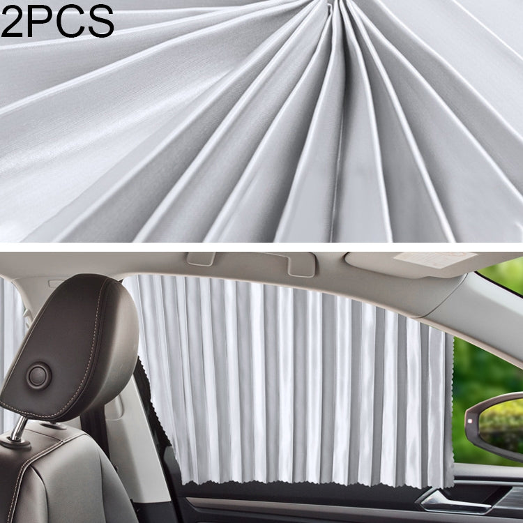 2 PCS Car Auto Sunshade Curtains Windshield Cover for the Rear Seat, Rear Seat, Silver, Rear Seat, Black, Rear Seat, Gold