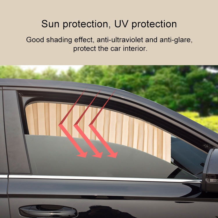 2 PCS Car Auto Sunshade Curtains Windshield Cover for the Rear Seat, Rear Seat, Silver, Rear Seat, Black, Rear Seat, Gold