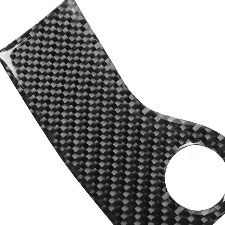 Carbon Fiber Car Headlight Panel Decorative Sticker for Dodge Challenger 2015 to Now, Left Driving, Headlight Panel