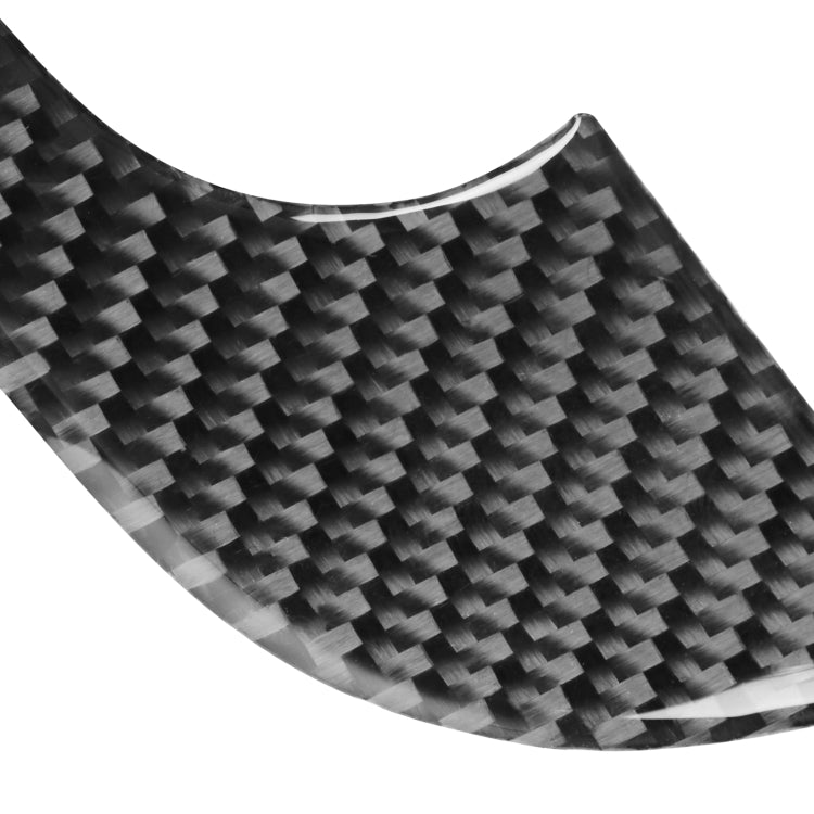 Carbon Fiber Car Co-pilot Storage Bar Decorative Sticker for Dodge Challenger 2015 to Now, Left Driving, Co-pilot Storage Bar