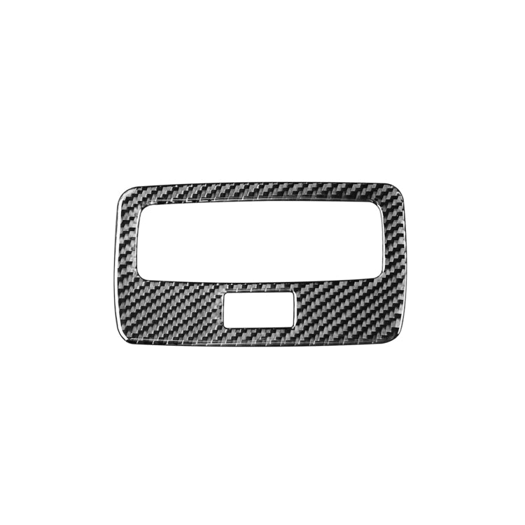 Carbon Fiber Car Rear Reading Light Panel Decorative Sticker for Lexus GS 2006-2011,Left and Right Drive Universal, Reading Light Panel
