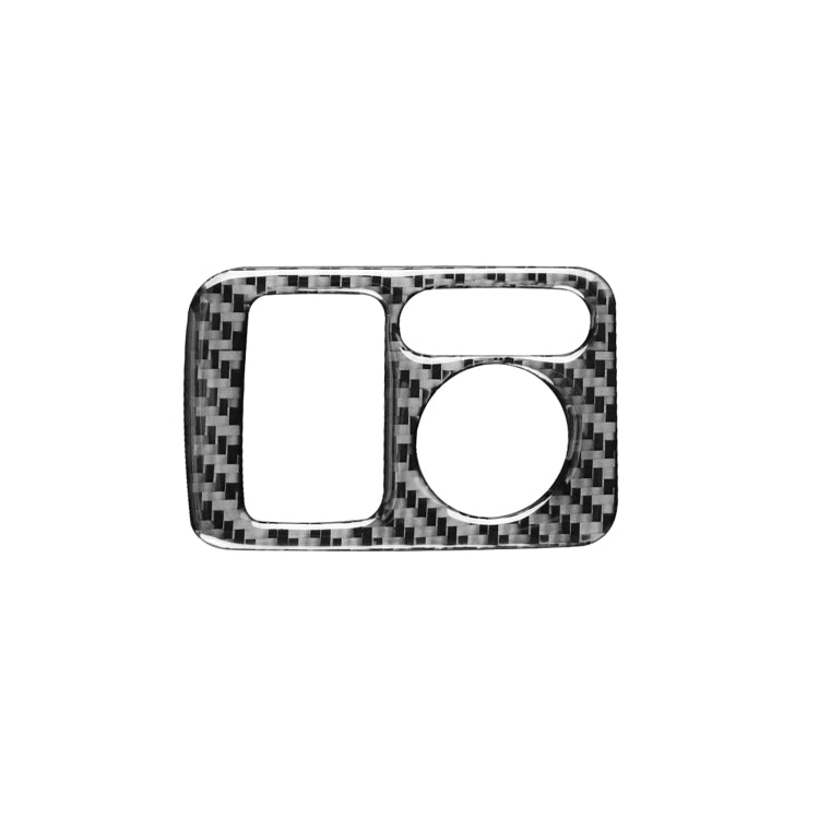 Carbon Fiber Car Rearview Mirror Adjustment Switch Frame Decorative Sticker for Honda CRV 2007-2011,Left Drive, Rearview Mirror Adjustment Switch Frame,Left Drive