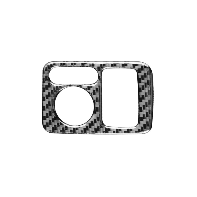 Carbon Fiber Car Rearview Mirror Adjustment Switch Frame Decorative Sticker for Honda CRV 2007-2011,Right Drive, Rearview Mirror Adjustment Switch Frame,Right Drive