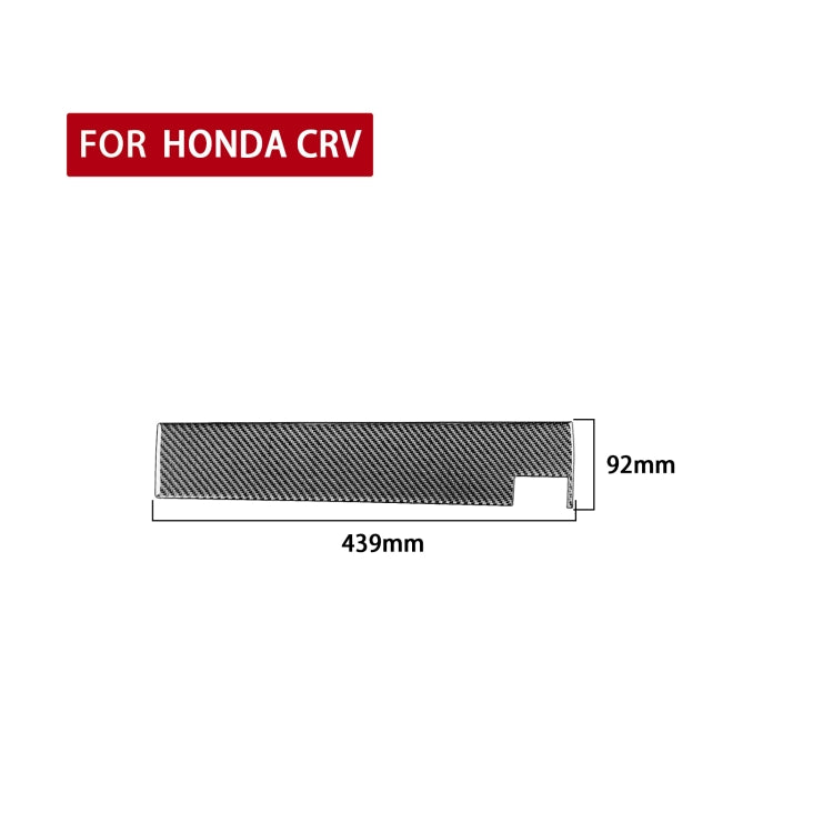 Carbon Fiber Car Co-pilot Glove Box Panel Decorative Sticker for Honda CRV 2007-2011,Right Drive, Co-pilot Glove Box Panel ,Right Drive
