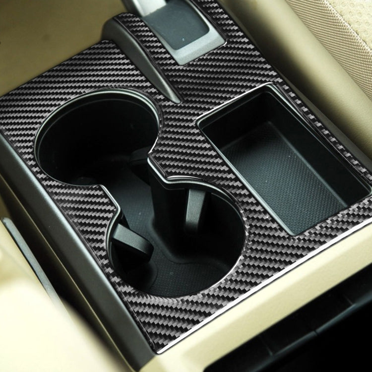 Carbon Fiber Car Cup Holder Panel Decorative Sticker for Honda CRV 2007-2011,Right Drive, Cup Holder Panel,Right Drive