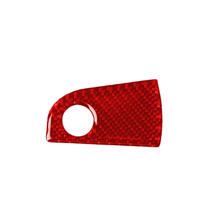 Carbon Fiber Car Co-pilot Storage Decorative Sticker for Alfa Romeo Giulia 2017-2019,Left Drive, Co-pilot Storage,Left Drive