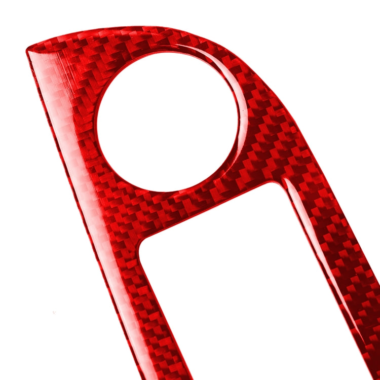 4 PCS / Set Carbon Fiber Car Window Button Panel Decorative Sticker for Alfa Romeo Giulia 2017-2019,Left Drive, Window Button Panel,Left Drive
