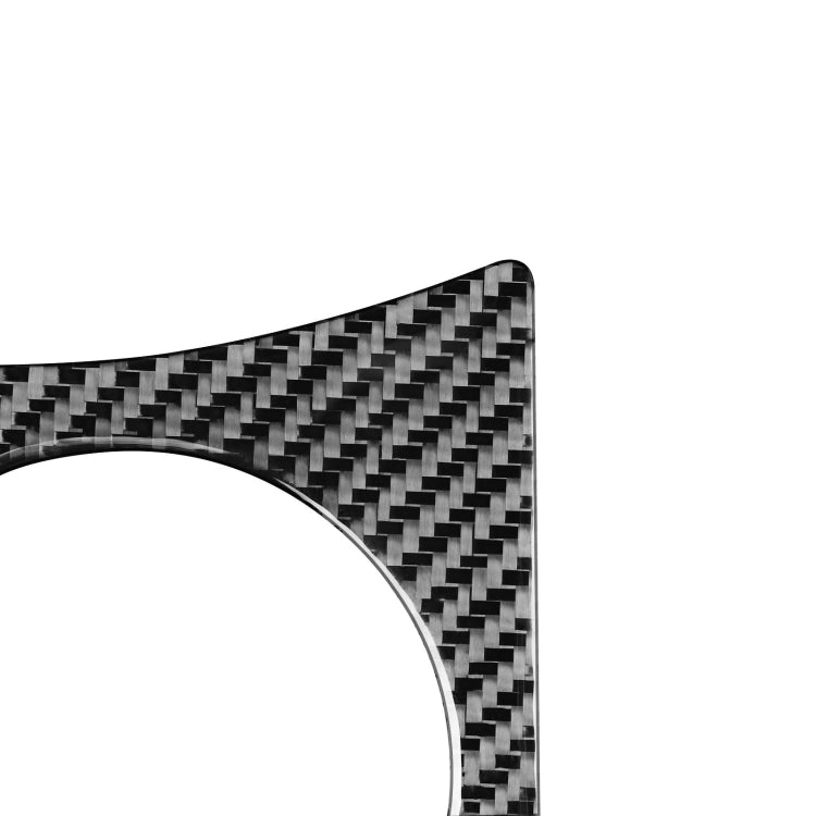 Carbon Fiber Car Water Cup Panel Decorative Sticker for Audi Q3 2013-2018,Left Drive, Water Cup Panel,Left Drive