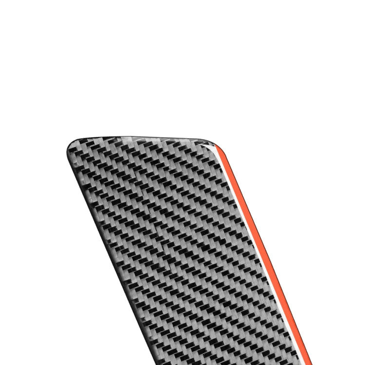 Carbon Fiber Car Co-pilot Trim Red Edge Decorative Sticker for Audi Q3 2013-2018,Right Drive, Co-pilot Trim Red Edge,Right Drive