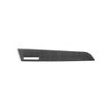 Carbon Fiber Car Co-pilot Trim with Hole Decorative Sticker for Audi Q3 2013-2018,Left Drive, Co-pilot Trim with Hole,Left Drive