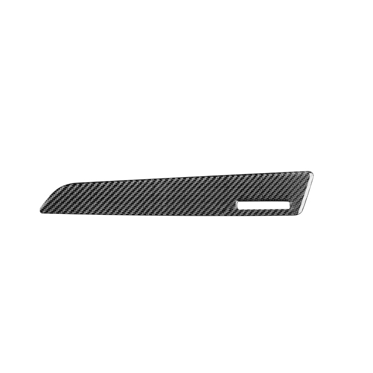 Carbon Fiber Car Co-pilot Trim with Hole Decorative Sticker for Audi Q3 2013-2018,Right Drive, Co-pilot Trim with Hole,Right Drive