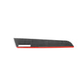 Carbon Fiber Car Co-pilot Trim Red Edge with Hole Decorative Sticker for Audi Q3 2013-2018,Left Drive, Co-pilot Trim Red Edge with Hole ,Left Drive