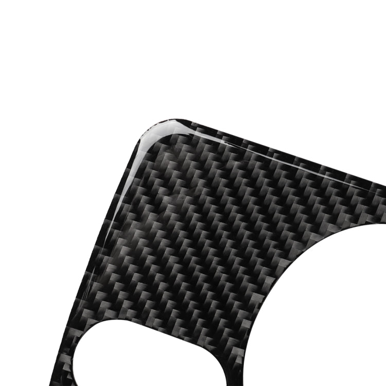 Carbon Fiber Car Headlight Switch Panel Decorative Sticker for Volkswagen Golf 6 2008-2012, Right Driving, Headlight Switch Panel, Right Driving