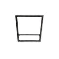 Carbon Fiber Car Ashtray Frame Decorative Sticker for Volkswagen Golf 6 2008-2012, Ashtray Frame