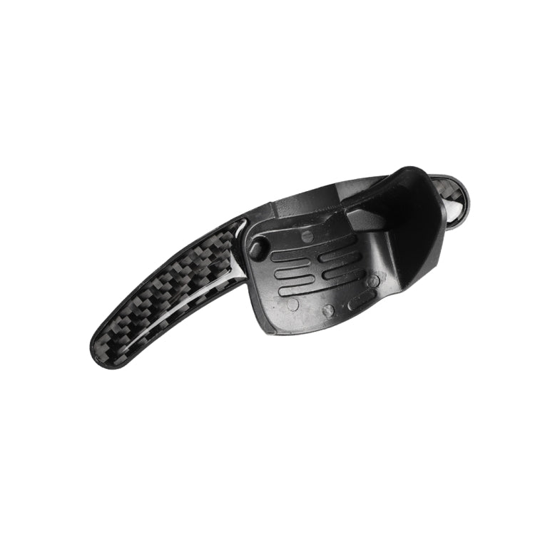 Carbon Fiber Car Central Steering Wheel Paddles Decorative Sticker for Volkswagen Golf 6 2008-2012, Central Steering Wheel Paddles