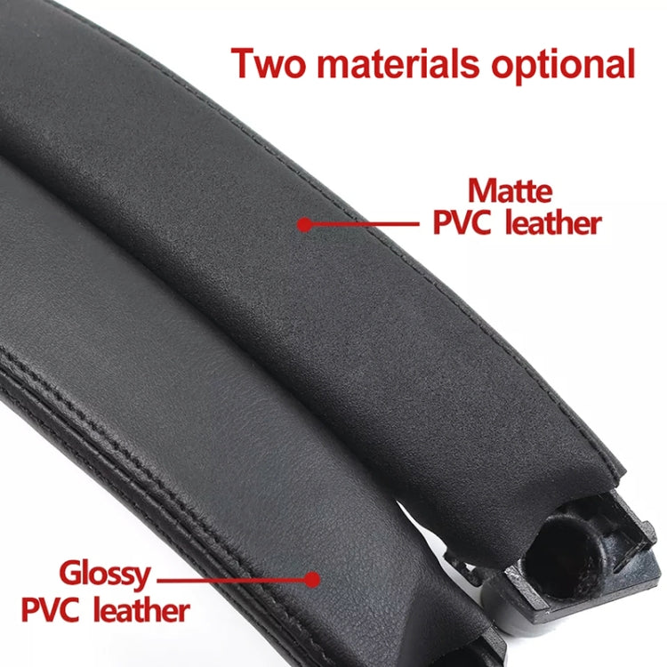 For Land Rover Discovery 2015-2019 Car Leather Texture Inside Door Left Handle LR076163, Left Driving, Leather Texture Left Handle