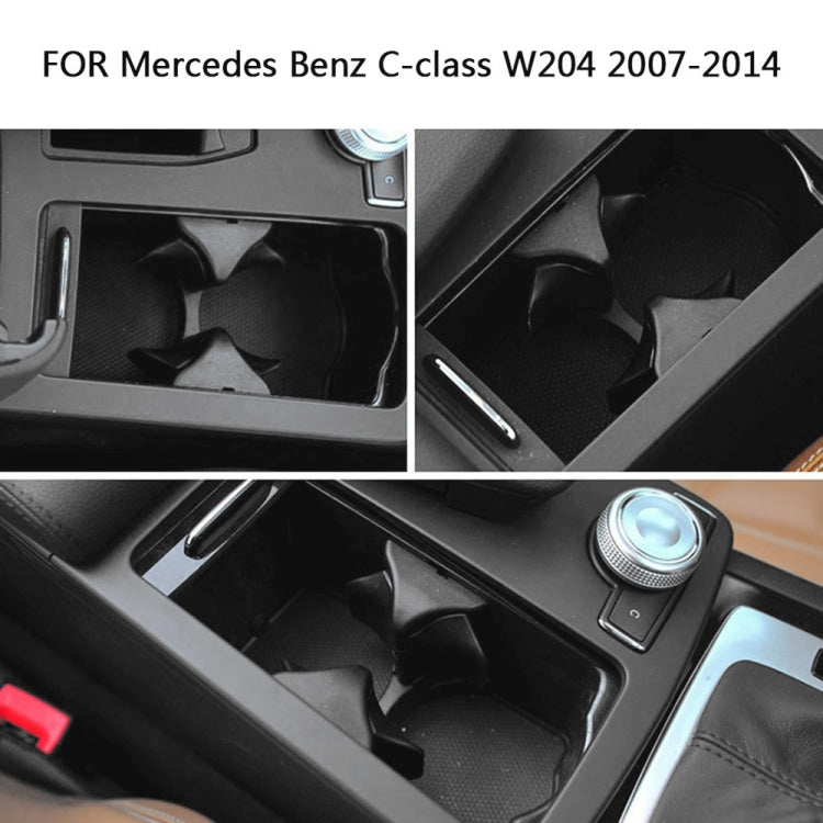 For Mercedes-Benz W204 / W212 2008-2015 Left Driving Car Water Cup Holder 2046802391, For Mercedes-Benz W204 / W212 2008-2015 (Black), For Mercedes-Benz W204 / W212 2008-2015 (Red)
