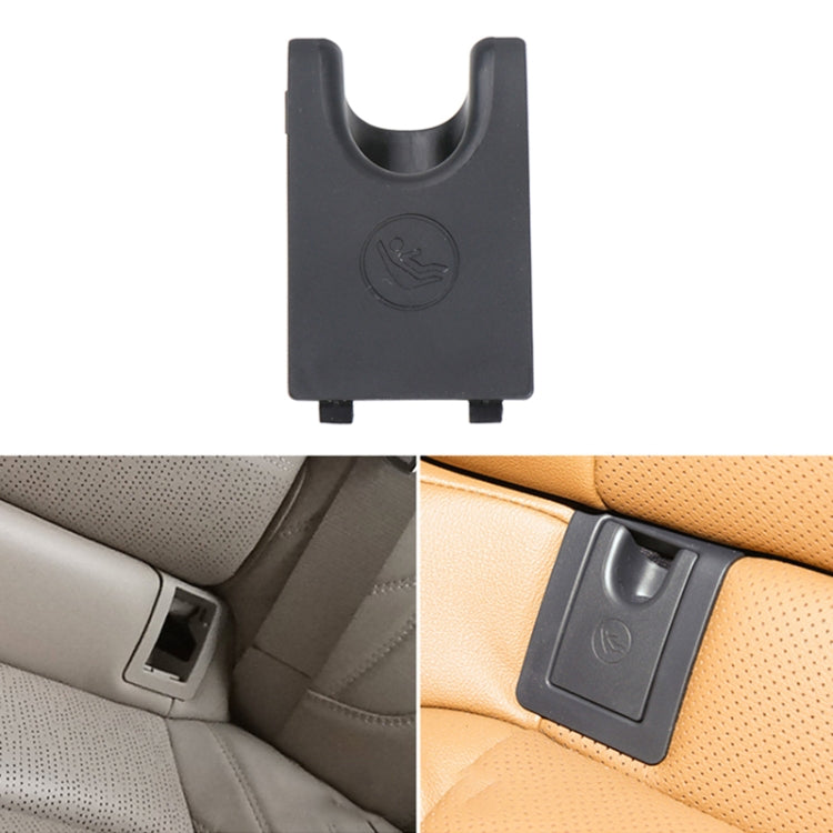 For Toyota Camry 2017- Car Rear Child ISOFIX Switch Seat Safety Cover 2059200513, ISOFIX Cover (Black), ISOFIX Cover (Beige)