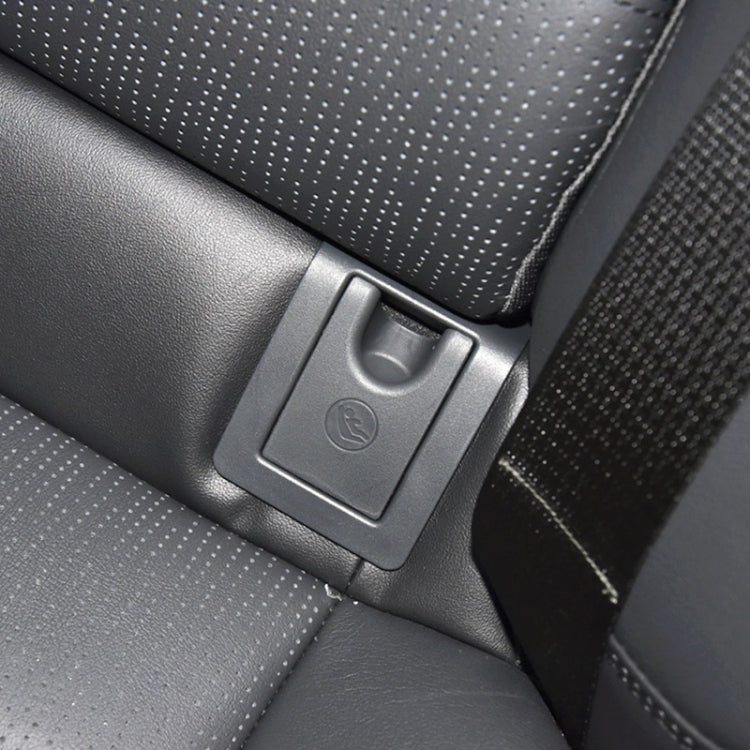 For Toyota Camry 2017- Car Rear Child ISOFIX Switch Seat Safety Cover Assembly 2059200513, ISOFIX Assembly (Black), ISOFIX Assembly (Beige)