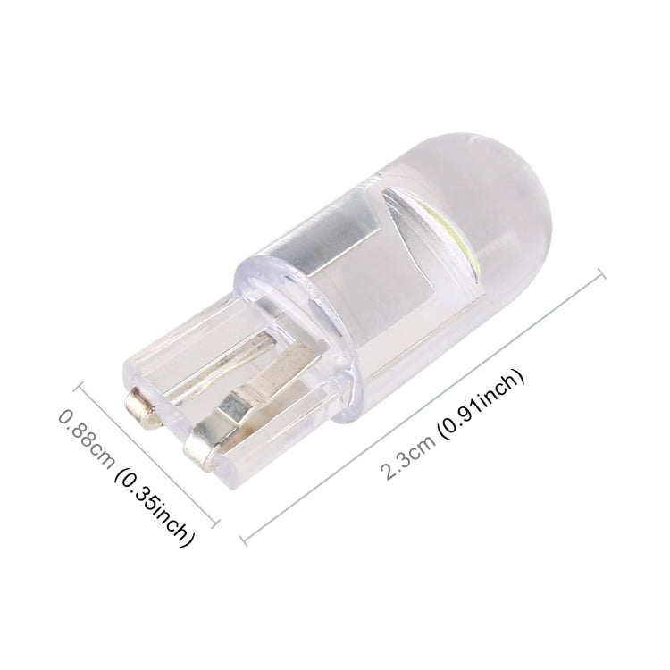 50pcs T10 DC24V / 0.36W / 0.03A Car Clearance Light COB Lamp Beads, DC24V (Ice Blue Light), DC24V (Blue Light), DC24V (Pink Light), DC24V (Green Light), DC24V (Red Light), DC24V (White Light), DC24V (Yellow Light)