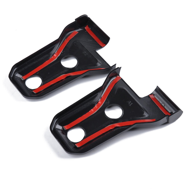 8 PCS Automotive ABS Side Door Hinge Protector Cover Trim for Jeep Wrangler JL 4 Door 2018-2019