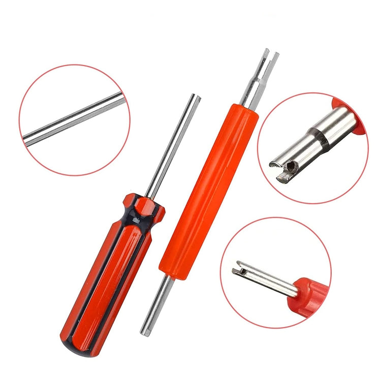 100 in 1 Car / Motorcycle Tire Valve Core Repair Kit, 100 in 1