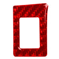 Car Carbon Fiber Double Flash Light Decorative Sticker for Honda Tenth Generation Civic 2016-2019, Right Drive, Double Flash Light  Right Drive
